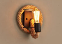 Load image into Gallery viewer, Vintage Rope Wall Light
