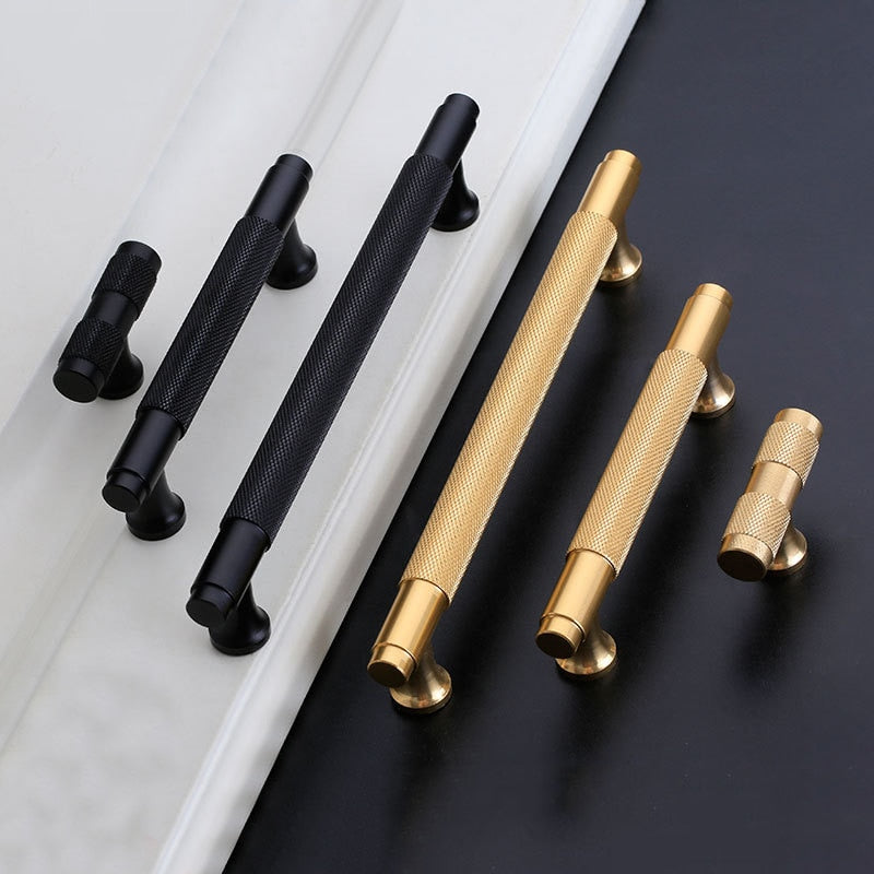 Textured Kitchen Handles Modern Textured Cabinet and Drawer Handles – Focal Decor