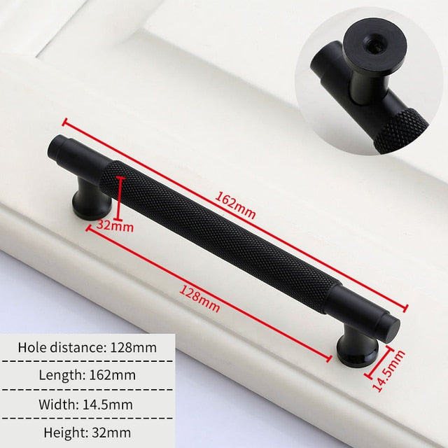 Textured Kitchen Handles Modern Textured Cabinet and Drawer Handles – Focal Decor