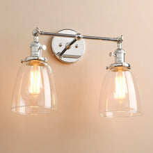 Load image into Gallery viewer, Two-Bulb Sedona Vintage Wall Sconce
