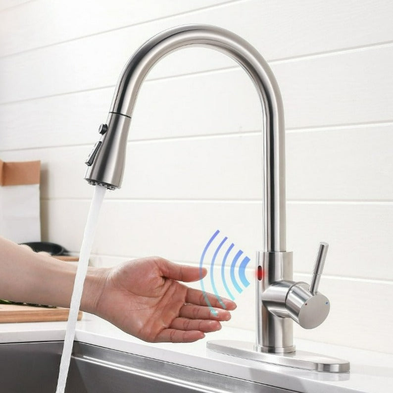 Modern Smart Sensor Touchless Kitchen Faucet