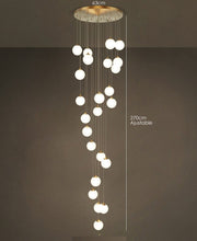 Load image into Gallery viewer, Modern Frosted Glass Globe Chandelier
