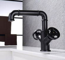 Load image into Gallery viewer, Vintage Industrial Brass Bathroom Faucet

