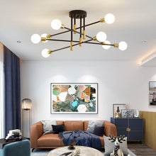 Load image into Gallery viewer, Modern Multi-Bulb Chandelier for living rooms
