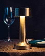 Load image into Gallery viewer, Gold Modern LED Table Light for Dining Tables

