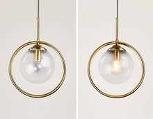 Load image into Gallery viewer, Vintage Glass Globe Pendant Lights
