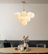 Load image into Gallery viewer, Hale - Frosted Glass Globe Chandelier
