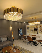 Load image into Gallery viewer, Gorgeous modern glass crystal chandeliers

