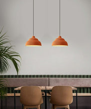 Load image into Gallery viewer, Orange Modern Concrete Pendant Lights
