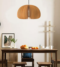 Load image into Gallery viewer, Handcrafted Bamboo Pendant Light
