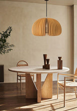 Load image into Gallery viewer, Handcrafted Bamboo Pendant Light
