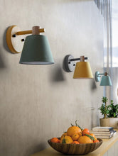 Load image into Gallery viewer, Keldon - Wooden Nordic Wall Sconce
