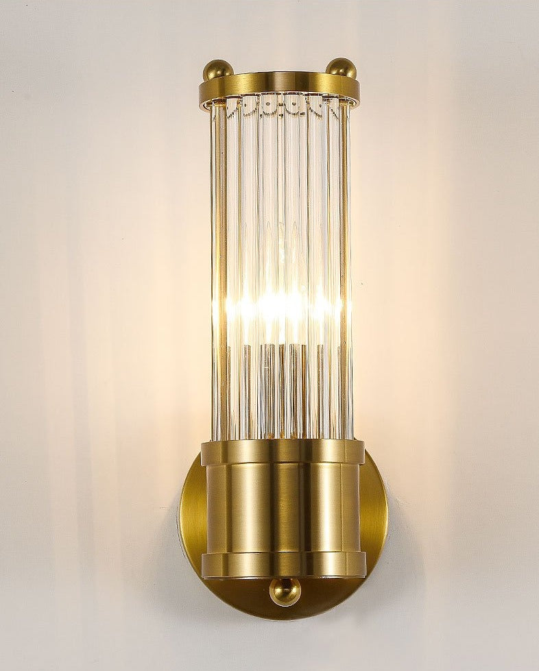 Glass Crystal Wall Light
