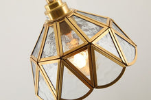 Load image into Gallery viewer, Vintage Stained Glass Pendant Lights

