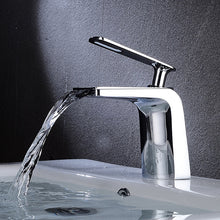 Load image into Gallery viewer, Classic Waterfall Bathroom Faucet in Chrome

