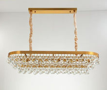 Load image into Gallery viewer, Glass Crystal Droplet Chandelier
