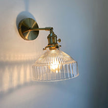 Load image into Gallery viewer, Clear glass lampshade wall lamp
