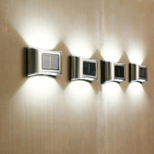 Load image into Gallery viewer, Solar LED Outdoor Wall Lights for house siding
