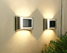 Load image into Gallery viewer, Solar LED Outdoor Wall Lights patio lighting
