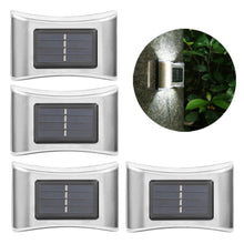 Load image into Gallery viewer, Solar LED Outdoor Wall Lights
