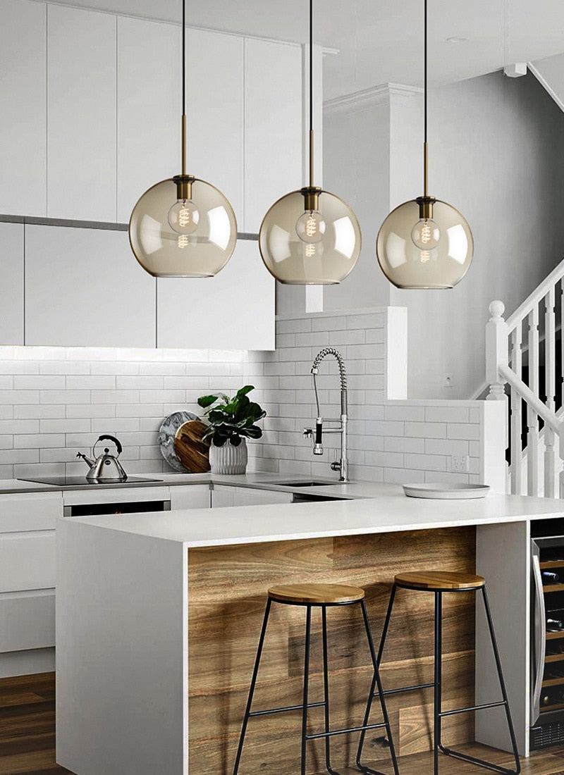 Modern Glass Pendant Lights – Focal Decor