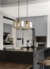 Load image into Gallery viewer, Classic Modern Glass Pendant Lights for Kitchen
