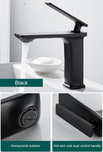Load image into Gallery viewer, black modern bathroom faucet
