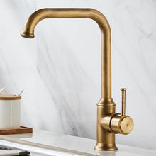 Load image into Gallery viewer, Vintage Bronze Kitchen Faucet
