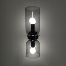 Load image into Gallery viewer, Modern gray glass wall light
