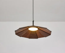 Load image into Gallery viewer, Modern Wood Pendant Light
