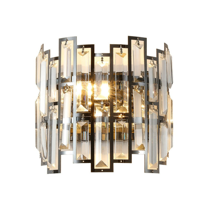 Modern Glass Crystal Wall Light