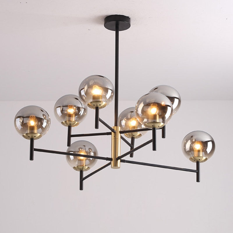 Polina - Modern Nordic Multi-Bulb Chandelier – Focal Decor