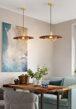Load image into Gallery viewer, Brass Cage Modern Farmhouse Pendant Lights
