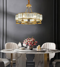 Load image into Gallery viewer, Modern Glass Entryway Chandelier for Modern Interiors
