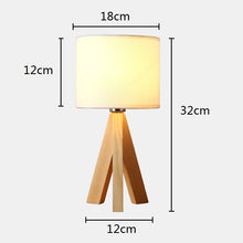 Load image into Gallery viewer, Wood Table Lamp
