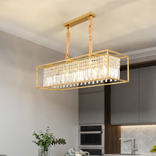 Load image into Gallery viewer, Modern Glass Crystal Chandelier for kitchens

