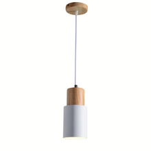 Load image into Gallery viewer, Designer Nordic Wooden Base Pendant Light
